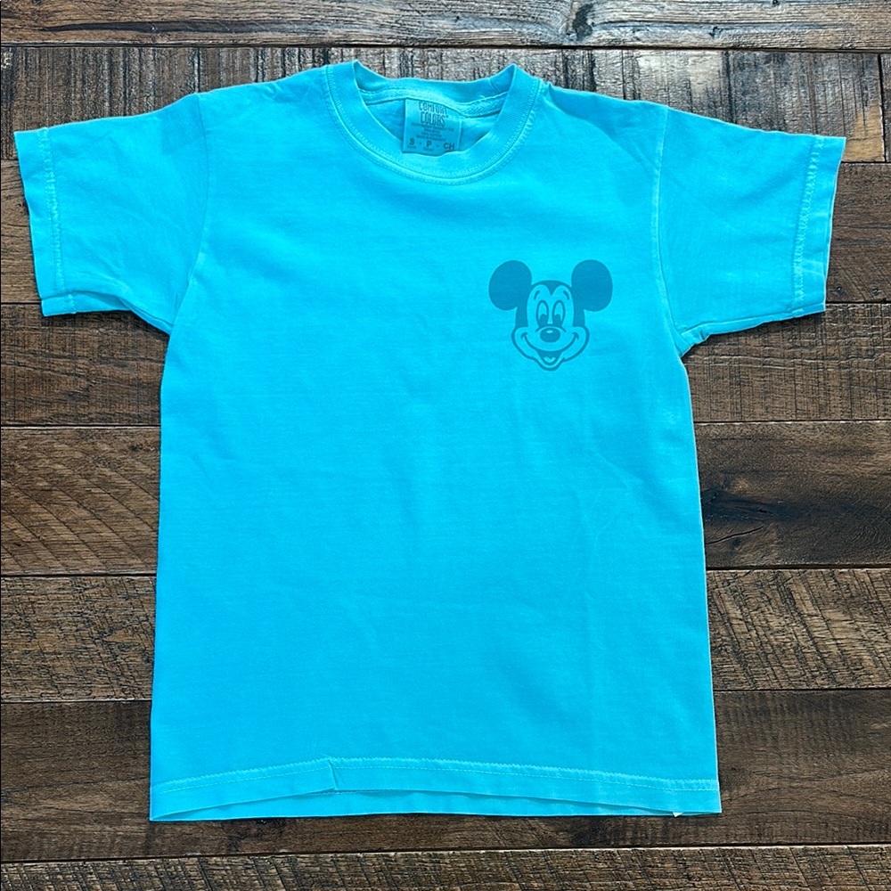 Disney Mickey Kids chalky mint Mickey Mouse T-Shirt